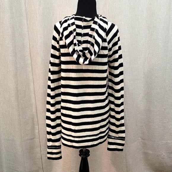 J.Crew Pullover Striped Hoodie - Picture 2 of 2
